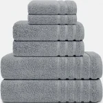 Royale Classic Luxury Towel Set Light Grey