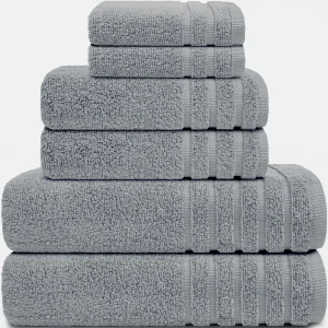 Royale Classic Luxury Towel Set Light Grey