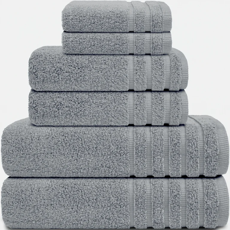 Royale Classic Luxury Towel Set Light Grey