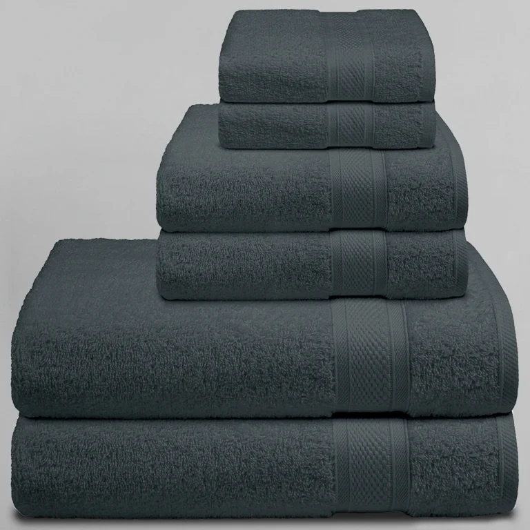 Imperial Towel Set Charcoal Grey