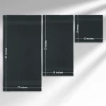 Towels Set 27x54 -16x27-12x12 Dimensions