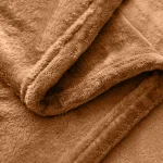 Polar Fleece Blanket Tan Double2