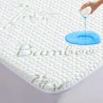 Bamboo Tree Design Mattress Protector
