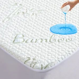 Bamboo Tree Design Mattress Protector