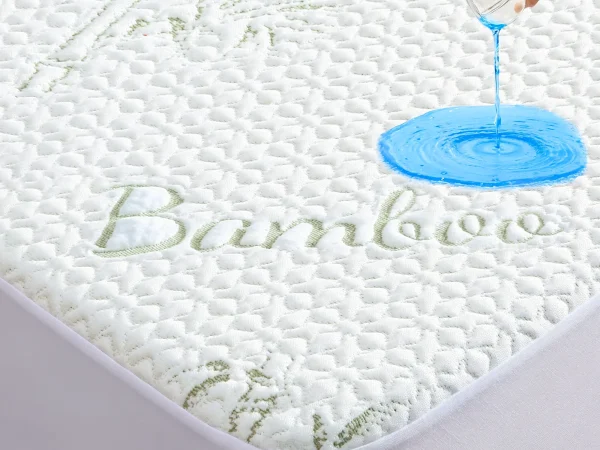 Bamboo Tree Design Mattress Protector