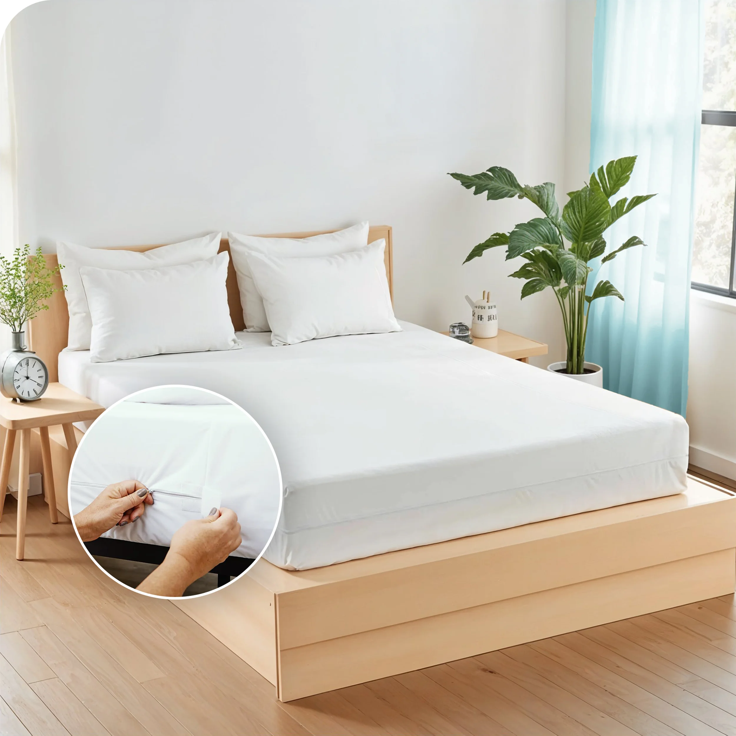 Knitted Encasement Zippered