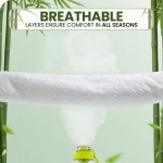 Premium Bamboo Fabric Mattress Protector - Floral Design4