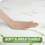 Bamboo Mattress Pad (Dot Design) 5th Image