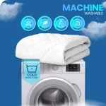 Waterproof Fitted Mattress Pad6