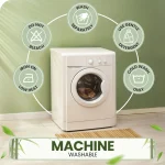 Premium Bamboo Fabric Mattress Protector - Floral Design8