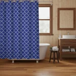 Premium Hookless Shower CurtainA7