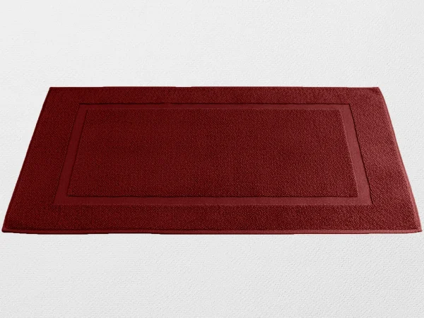 Yukon Bath Mats Burgundy