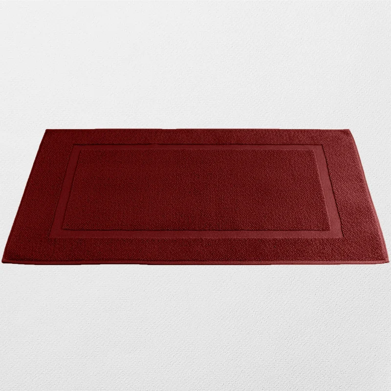 Yukon Bath Mats Burgundy