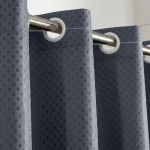 Hookless Shower Curtain Sheer Top 1