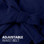 Luxury Kimono Collar Velour Bathrobe NB Large3