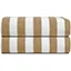 Beige Stripe Cabana towel thumbnail
