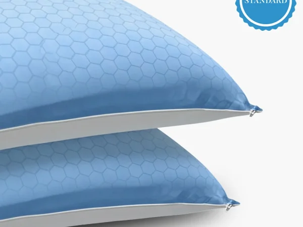 Cooling Waterproof Pillow Protector Zipper Encasement - 2 Pack