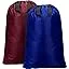 Laundry Bag Royal Blue & Red