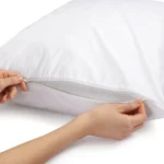 Microfiber Zipper Pillow Protector Queen2