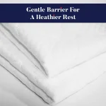 Premium Bamboo Fabric Pillow Protector Flower Design Standard6