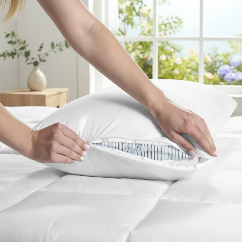 Waterproof Pillow Protector Zipper Standard2
