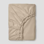 Premium Bone Color Bed Sheets Fitted XL