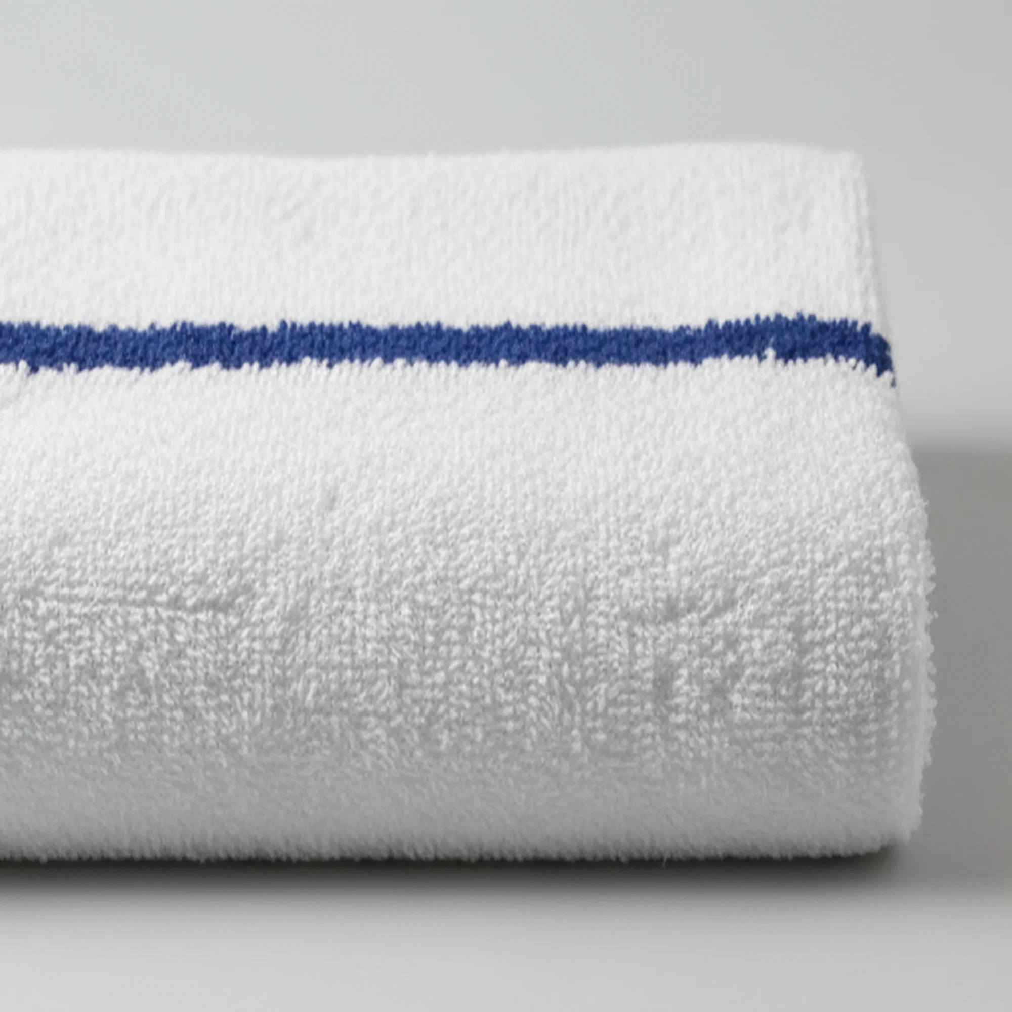 Imperial Premium Pool Towels Blue Stripe Imperial Premium Pool Towels Blue Stripe
