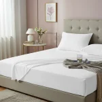 Microfiber Fitted Queen Bed Sheet2