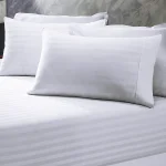 Striped pillowcase King1