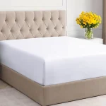 T-250 Luxury Plain Fitted Bed Sheet King XXL1