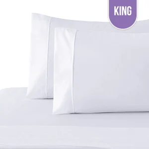 T-250 Luxury Plain Pillowcase King