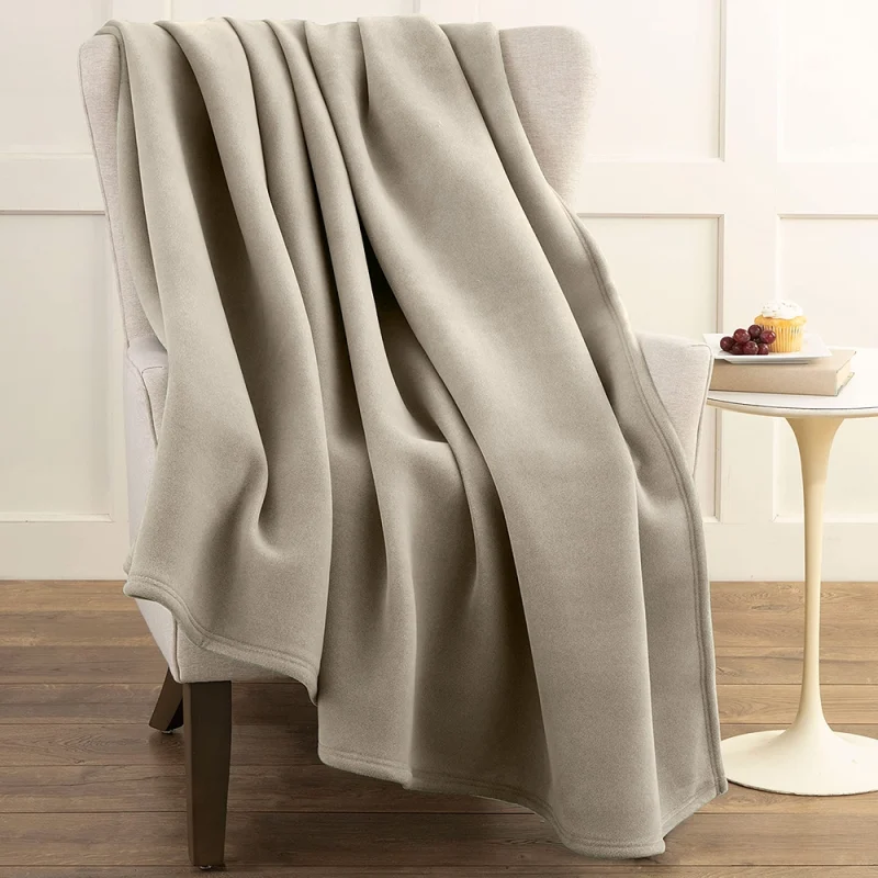 Vellux Blanket Tan Double1